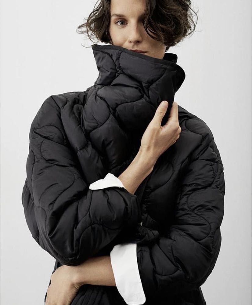 У кого такой стёганый анорак Манго? Как он в носке? - Советчица